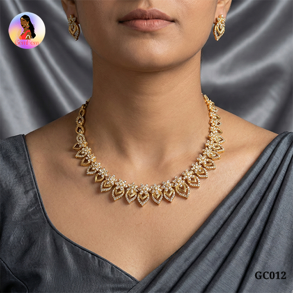 GC012.jpg Diamond Replica Choker Set – GC012 - Image 1