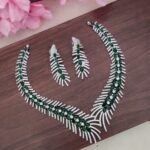 Ad Green Stone Designer  Necklace