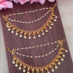 Beautiful Full Pink Ear Chain