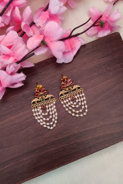 Premium Beads Designer Earrings
