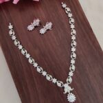 Ad White Stone Designer  Necklace