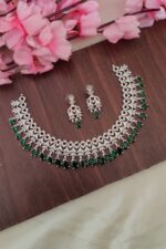 AD Green Stone Designer Necklace