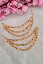 Antique Multi Layer Designer Ear Chain - Image 2