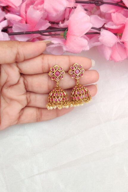 Beautiful Red Stone Kemp Designer Jumkki