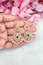 Premium Red Stone Victorian Necklace - Image 3