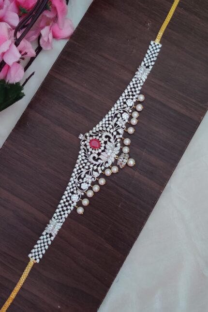Beautiful Ruby Stone AD Designer Hipchain