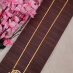 Multi Colour Round Swan Designer Dollar Chain