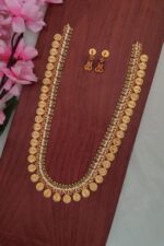 Beautiful Coin Designer Long Necklace Set