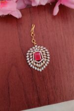 AD Ruby Stone Designer Tikka