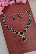 AD Green Stone Designer Necklace