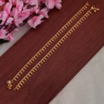 Beautiful Leaf Designer Anklet
