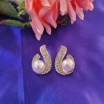 Mobius Pearl Earrings