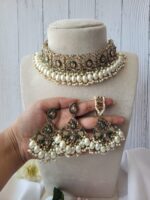 Premium Kundan Set – Green