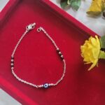 Evil Eye Silver Anklet