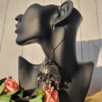 Unique Hanging Black Jhumka