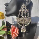 Sulochna Dual Tone Chandbali Jhumki