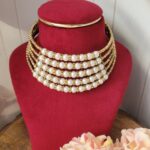 Pearl Multi Layer Choker Set  – Pattern 2