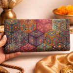 Mandala Wallet – Blue