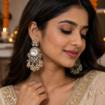 Aishwarya Kundan Earrings