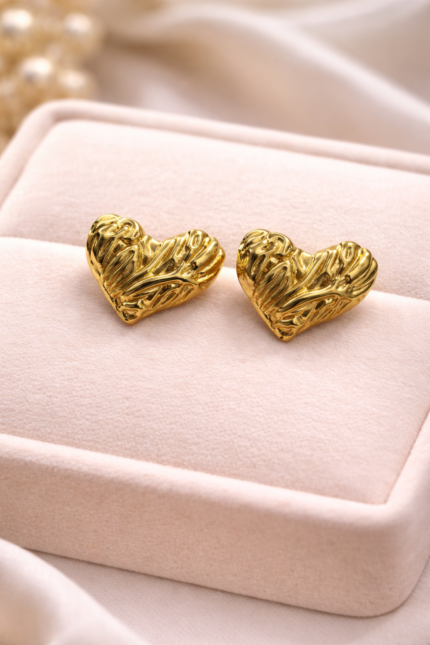 Heart Anti Tarnish Earrings