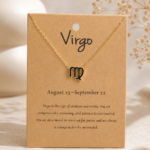 Virgo Zodiac Pendant Chain