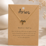 Aries Zodiac Pendant Chain