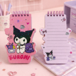 Kuromi Glitter Mini Notepad