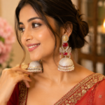 Shina Premium Kashmiri Jhumka – Ruby