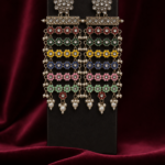 Abeer Meenakari Kundan Earrings – Multi