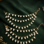 Noor Pearl Layered Kaan Chain (Ear chain)
