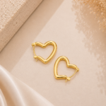 Anti Tarnish Loop Earrings – Pattern 11