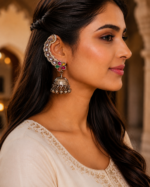 Aarika Kashmiri Ear Cuff Jhumka – Multi