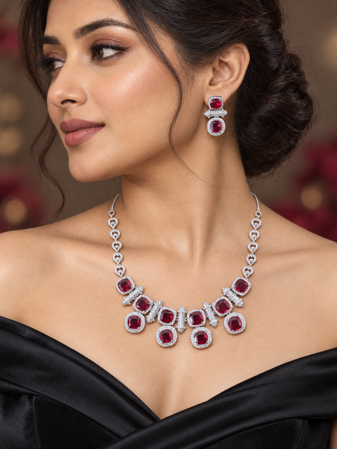 ChatGPT-Image-Sep-11-2026-02_16_37-PM.png Heera Red American Diamond Necklace Set - Image 1