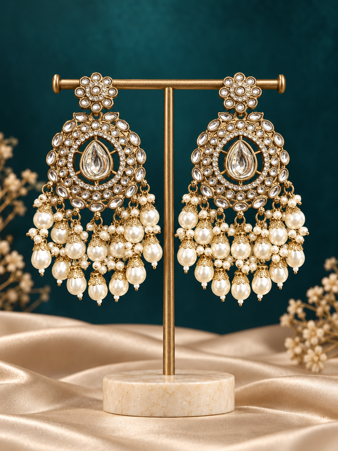 ChatGPT-Image-Sep-12-2026-02_49_13-PM.png Rashika White Kundan Chandbali Earrings - Image 1