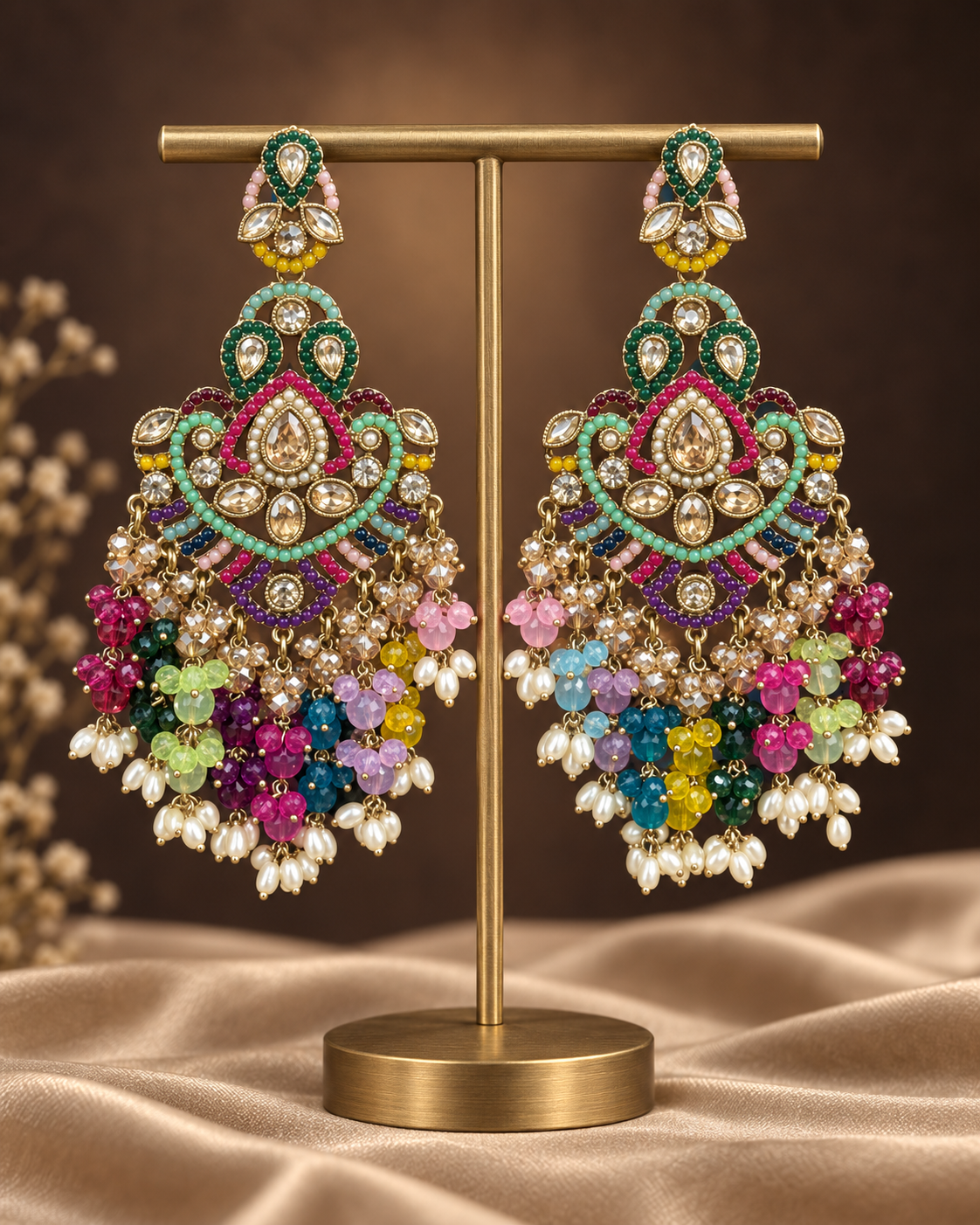 ChatGPT-Image-Sep-8-2026-03_24_34-PM.png Damini Multi Kundan Chandelier Earrings - Image 1