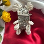 Shell And Stone Oxidised Kada