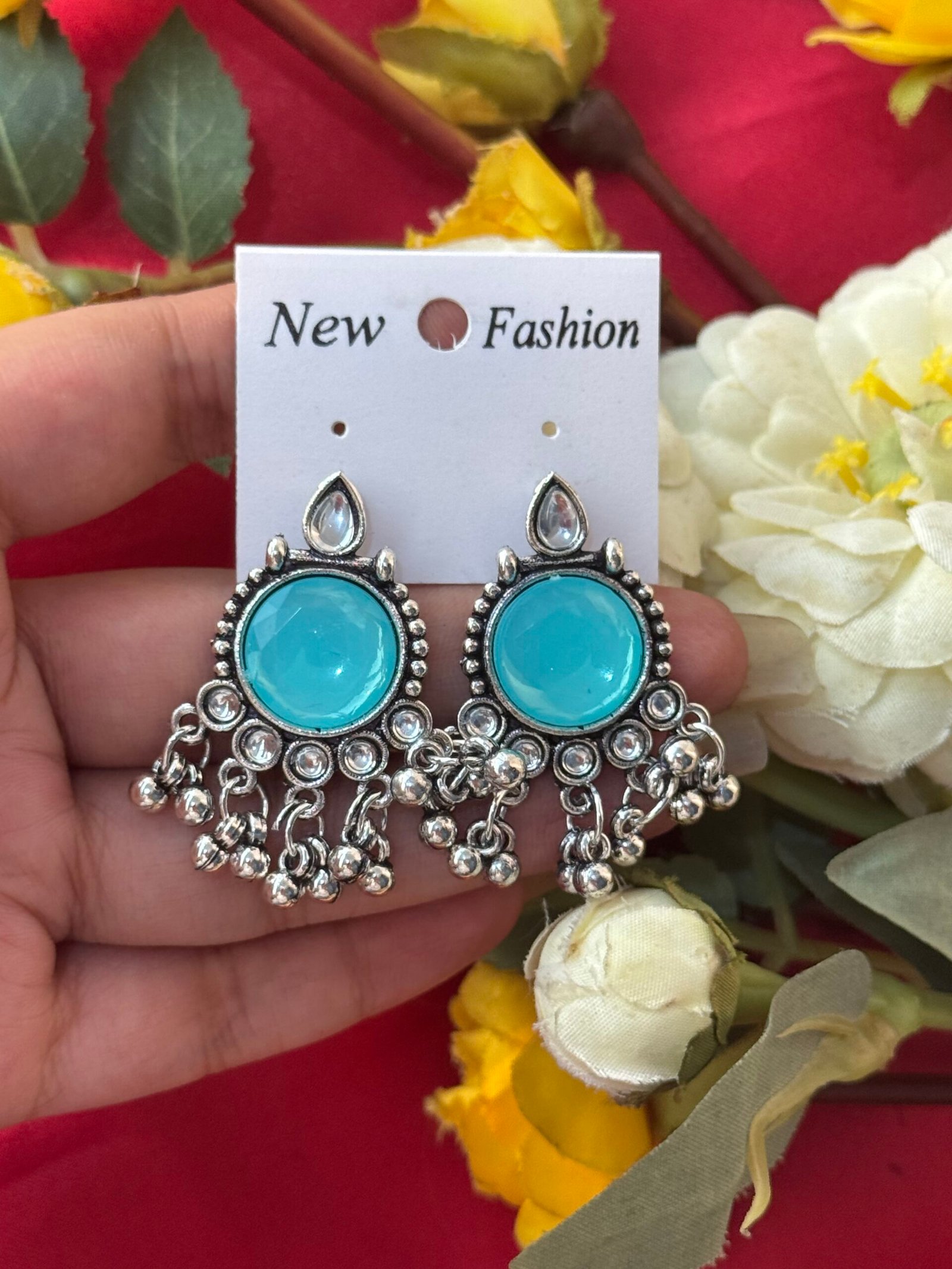 Photo-01-04-25-5-48-47-PM-scaled-1.jpg Daily Wear Stone Earrings – Light Blue - Image 1