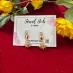 Rose Gold Heart Earrings