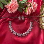 Anvesha American Diamond Set – Green