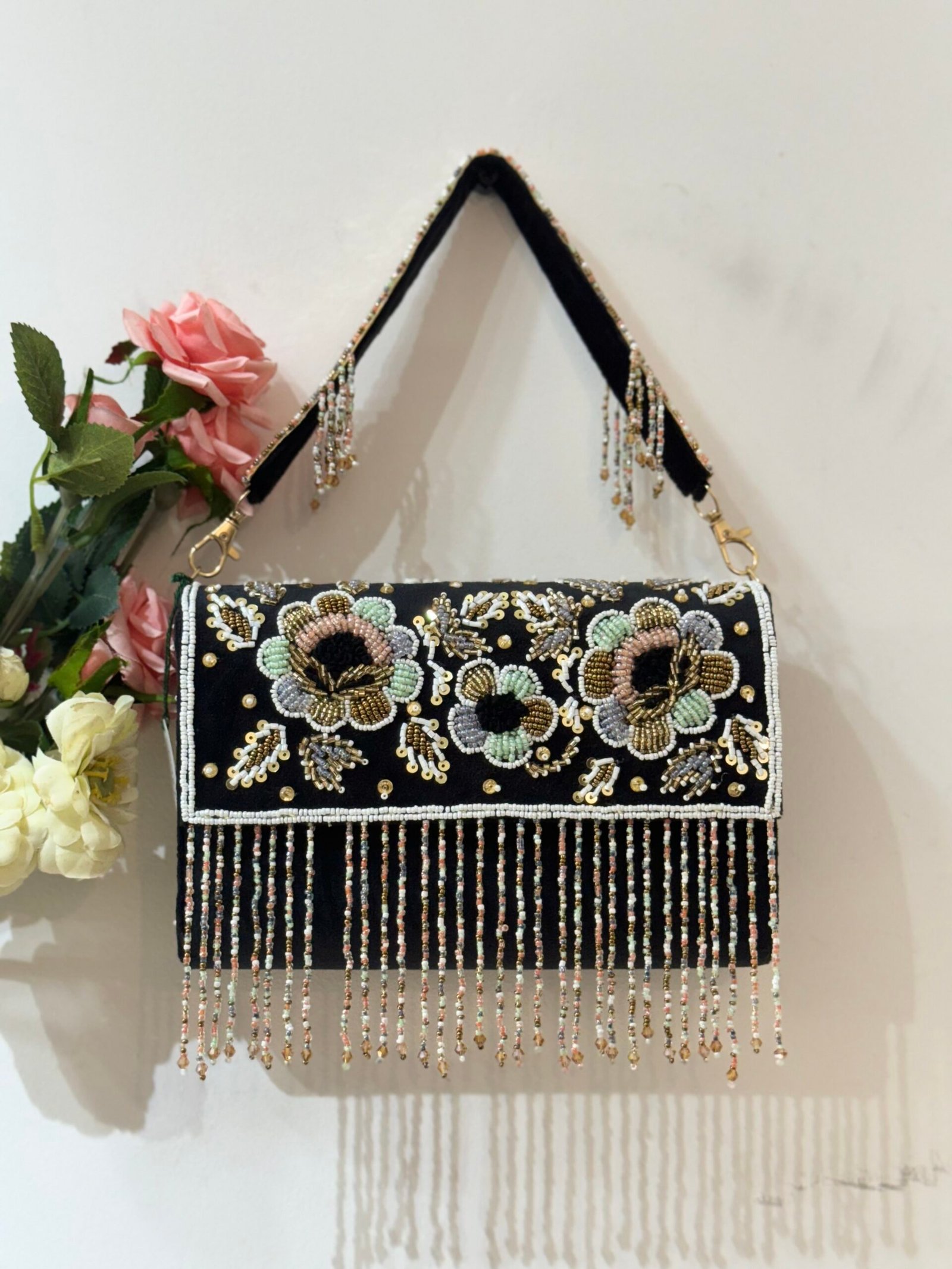Photo-02-06-24-4-55-57-PM-scaled-1.jpg Exclusive Designer Tassel Bag – Black - Image 1