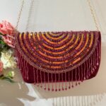 Red Tassel Designer Bag