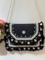 Boho Tassel Bag – Black