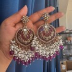 Rhea Premium Earrings – Purple