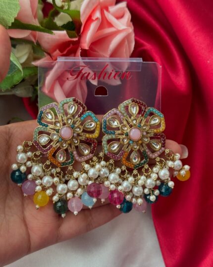 Flower studs – Multi