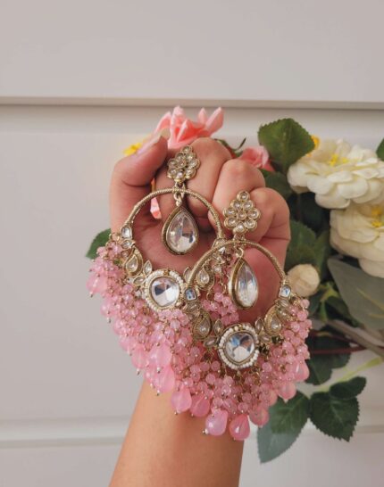 Neeti Chandbali – Light Pink