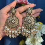 Madhumita Premium Earrings – Black