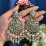 Madhumita Premium Earrings – Light Blue
