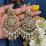 Madhumita Premium Earrings – White