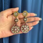Zoya Jadau Pattern Earrings – Multi