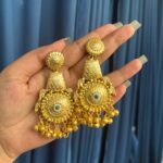 Varsha Kashmiri Earrings – Green
